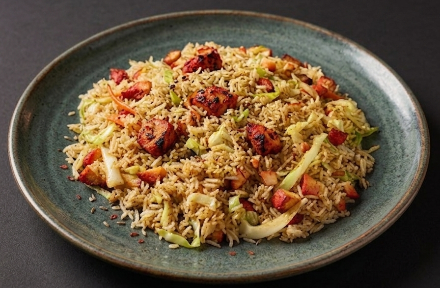 Tandoori Chicken Fried Rice img